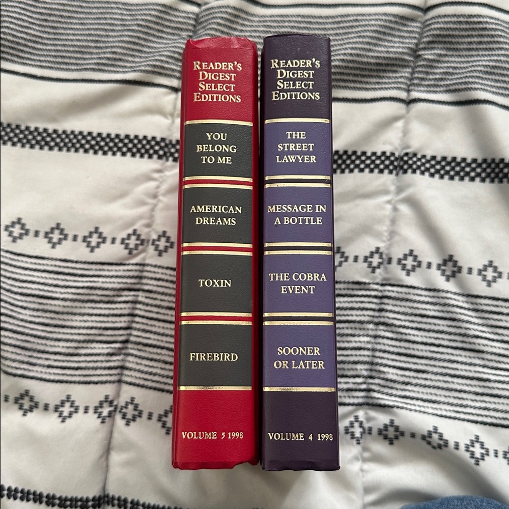 Reader's Digest Select Editions volume 4 and 5 1998